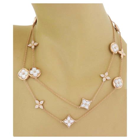 louis vuitton necklace pearl|Louis Vuitton monogram locket necklace.